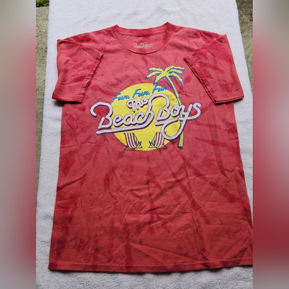 THE BEACH BOYS|Fun Fun Fun Tye-Dye T-Shirt|Size Medium|Official Merchandise| - Picture 1 of 4